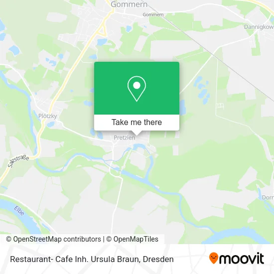 Карта Restaurant- Cafe Inh. Ursula Braun