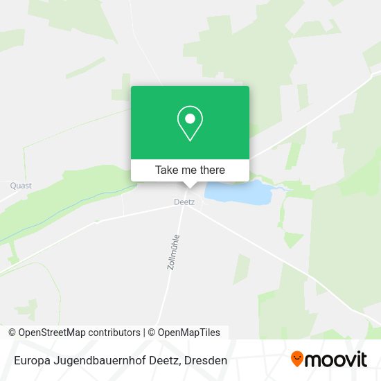 Карта Europa Jugendbauernhof Deetz