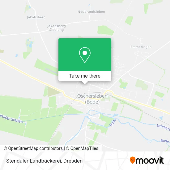 Карта Stendaler Landbäckerei