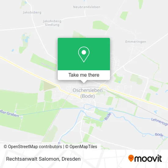 Карта Rechtsanwalt Salomon