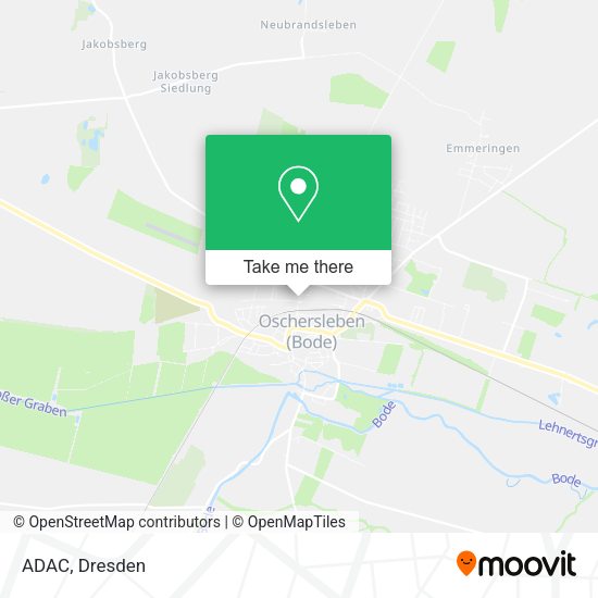Карта ADAC