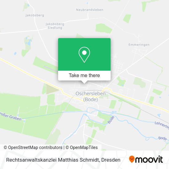 Карта Rechtsanwaltskanzlei Matthias Schmidt