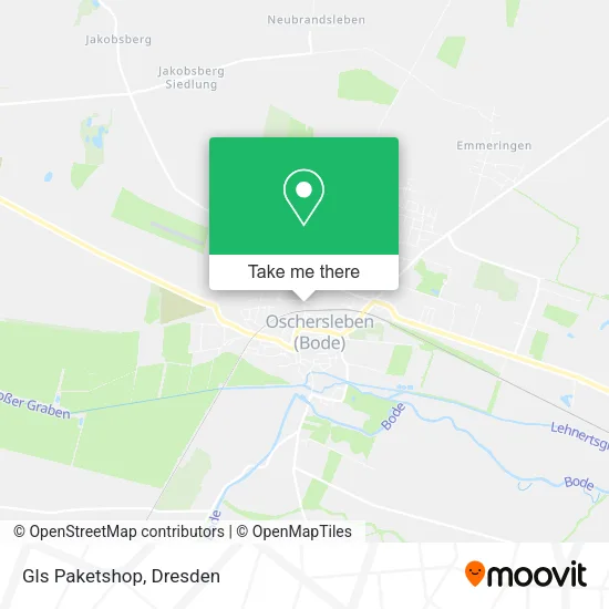 Карта Gls Paketshop