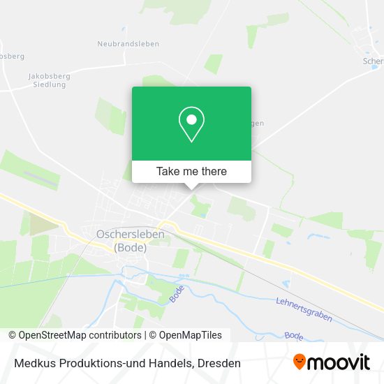 Карта Medkus Produktions-und Handels