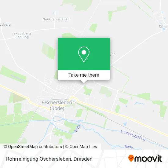Rohrreinigung Oschersleben map