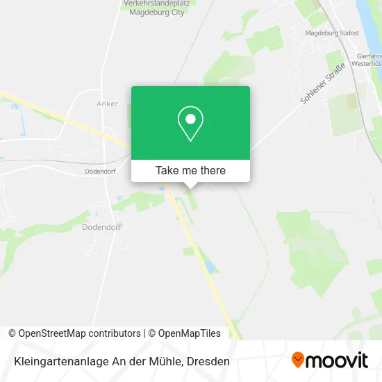 Карта Kleingartenanlage An der Mühle