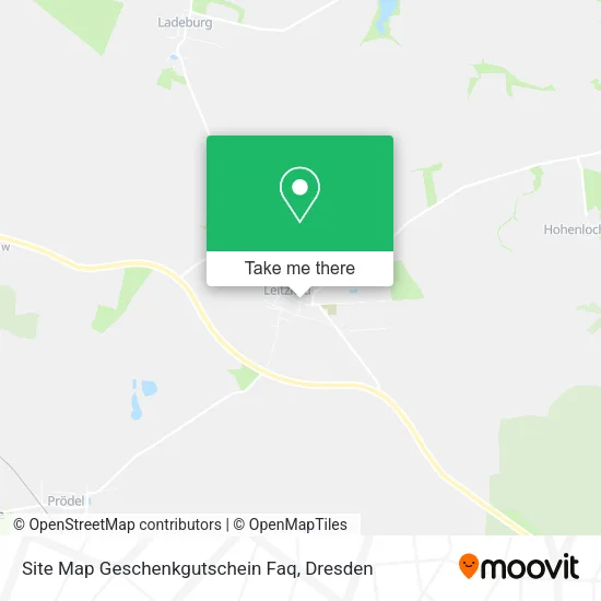 Карта Site Map Geschenkgutschein Faq