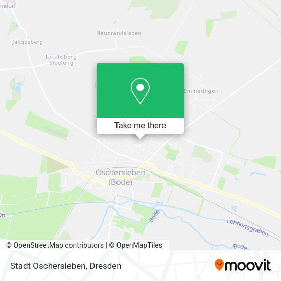 Карта Stadt Oschersleben