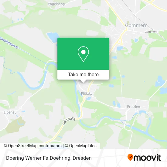 Карта Doering Werner Fa.Doehring