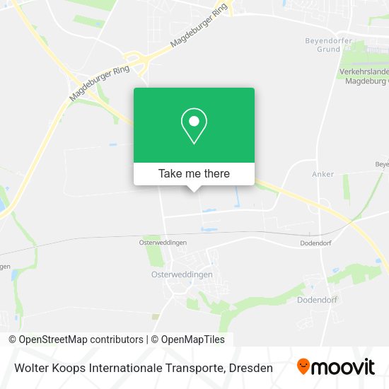Карта Wolter Koops Internationale Transporte