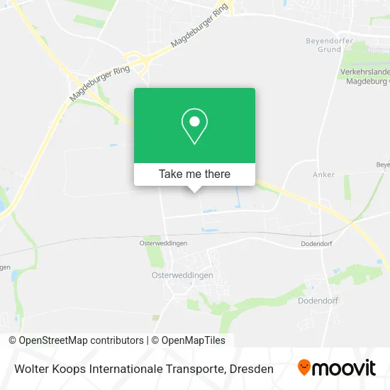 Карта Wolter Koops Internationale Transporte