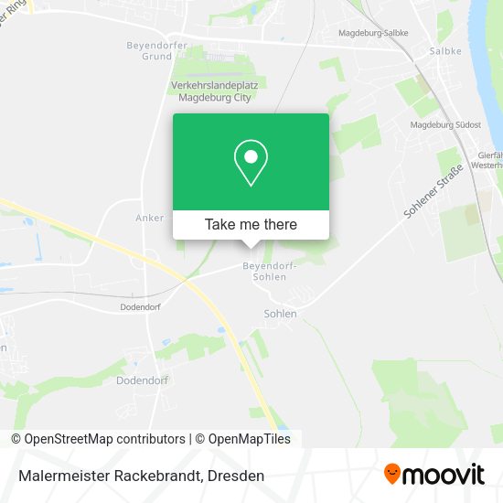 Карта Malermeister Rackebrandt
