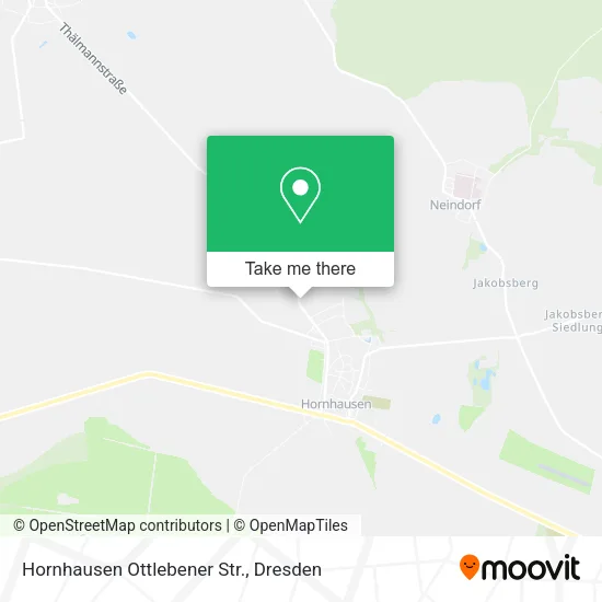 Карта Hornhausen Ottlebener Str.