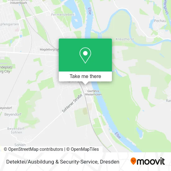 Карта Detektei / Ausbildung & Security-Service