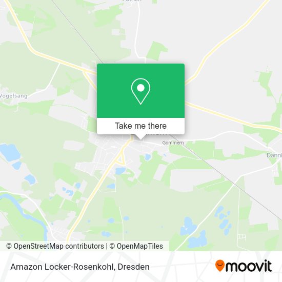 Карта Amazon Locker-Rosenkohl