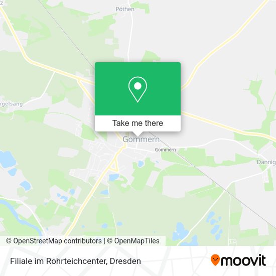 Карта Filiale im Rohrteichcenter