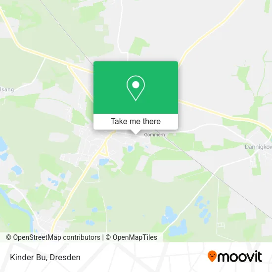 Карта Kinder Bu