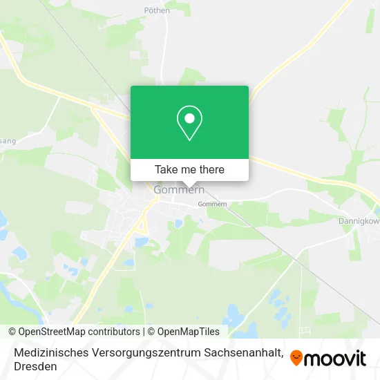 Medizinisches Versorgungszentrum Sachsenanhalt map