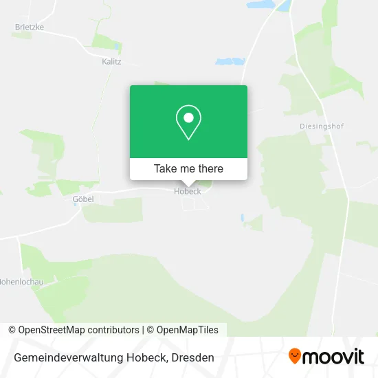 Карта Gemeindeverwaltung Hobeck