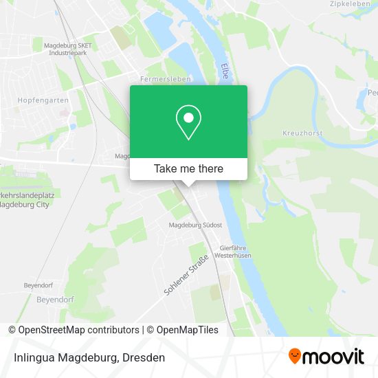 Карта Inlingua Magdeburg