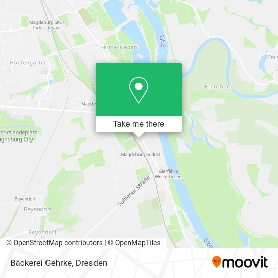 Карта Bäckerei Gehrke