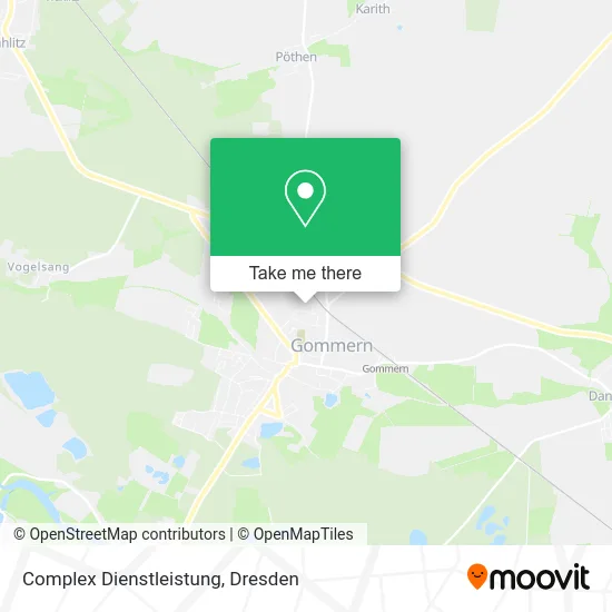 Карта Complex Dienstleistung