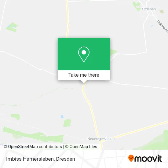 Карта Imbiss Hamersleben