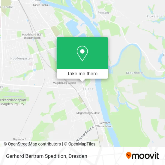 Карта Gerhard Bertram Spedition