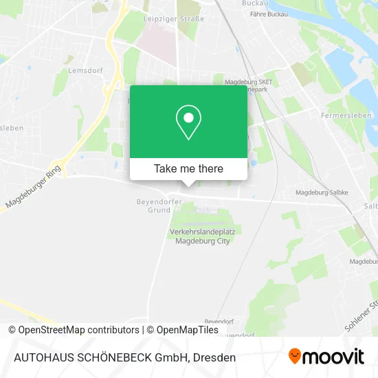 Карта AUTOHAUS SCHÖNEBECK GmbH