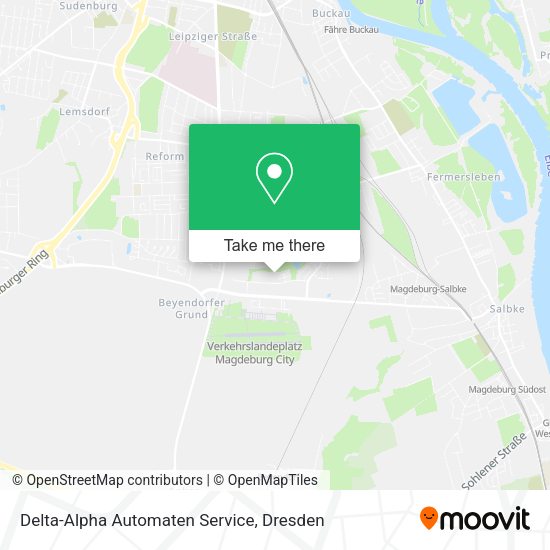 Карта Delta-Alpha Automaten Service