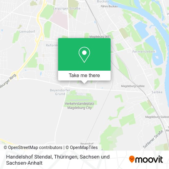 Карта Handelshof Stendal