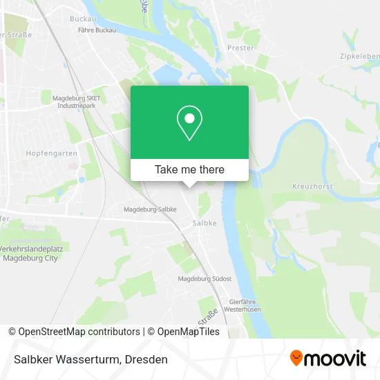 Карта Salbker Wasserturm