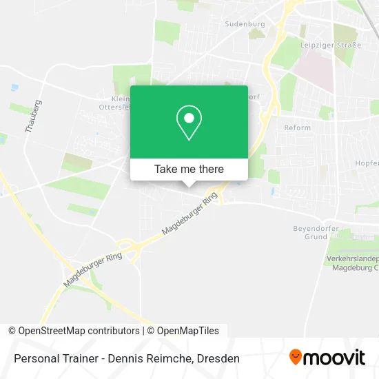 Карта Personal Trainer - Dennis Reimche