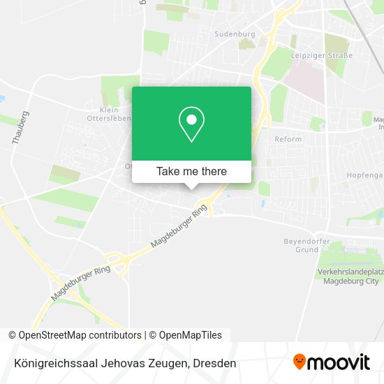 Карта Königreichssaal Jehovas Zeugen