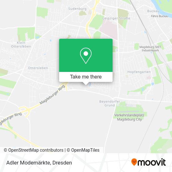 Карта Adler Modemärkte