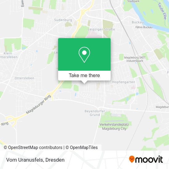 Карта Vom Uranusfels