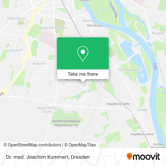 Карта Dr. med. Joachim Kummert