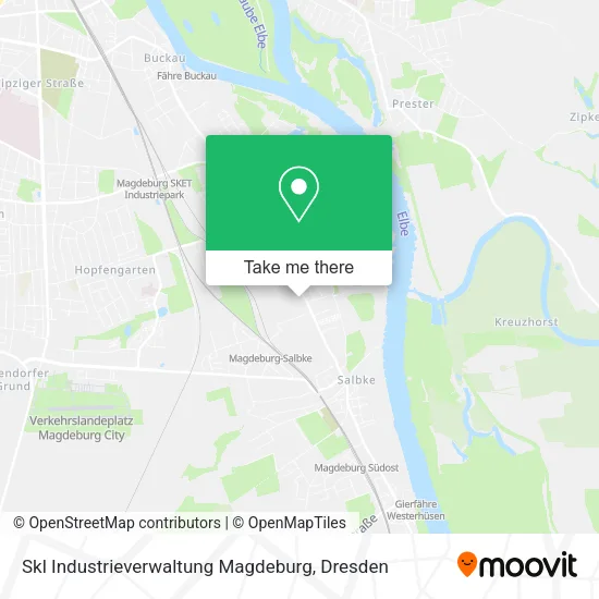 Карта Skl Industrieverwaltung Magdeburg