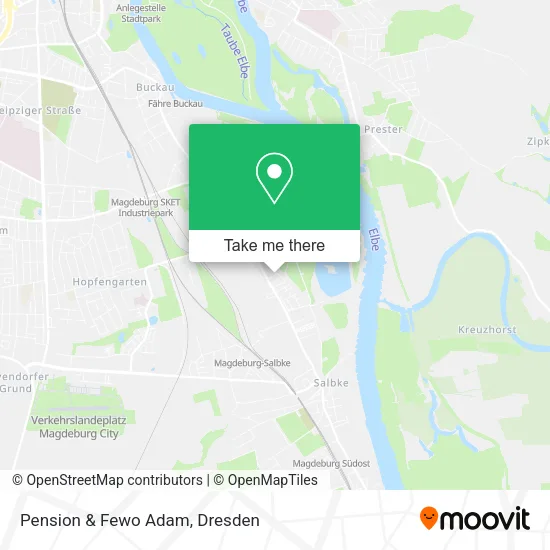 Карта Pension & Fewo Adam