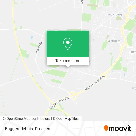 Карта Baggererlebnis