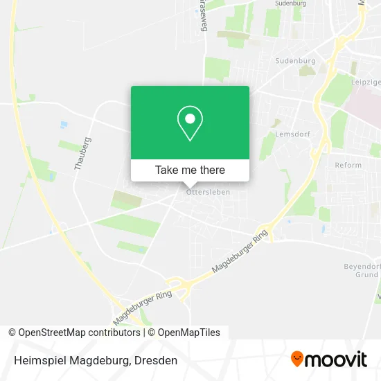 Карта Heimspiel Magdeburg