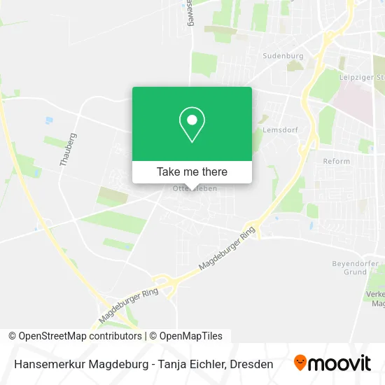 Карта Hansemerkur Magdeburg - Tanja Eichler