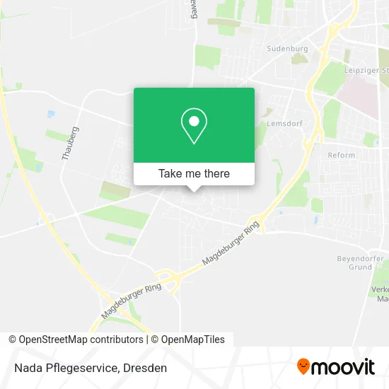 Карта Nada Pflegeservice