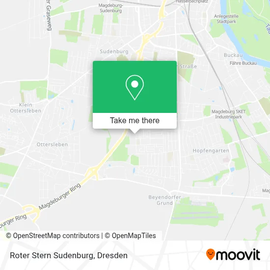 Roter Stern Sudenburg map