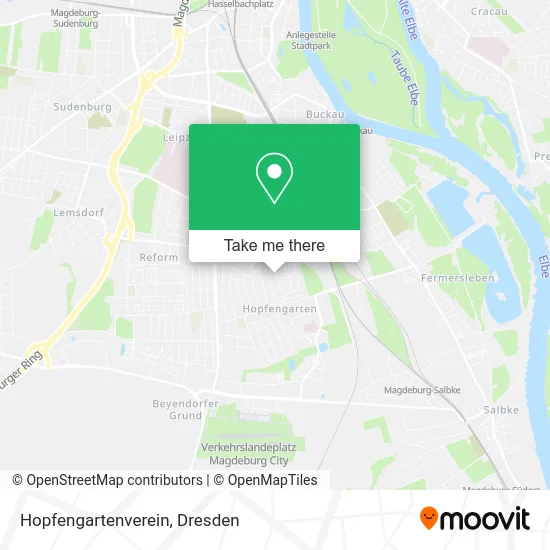 Карта Hopfengartenverein