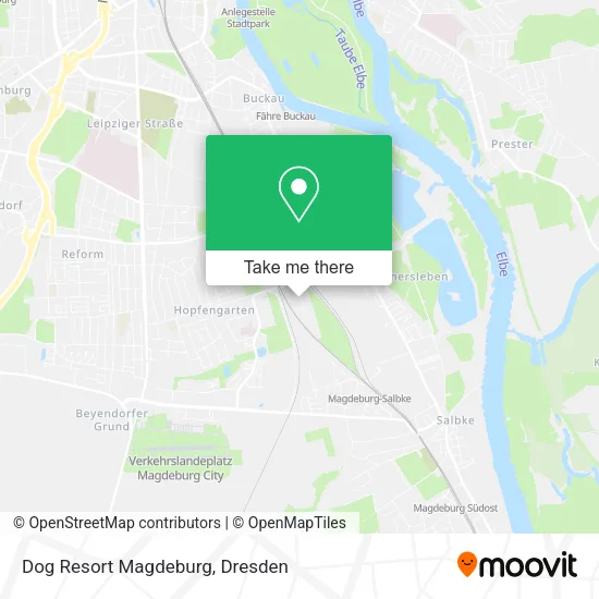 Карта Dog Resort Magdeburg