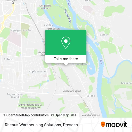 Карта Rhenus Warehousing Solutions