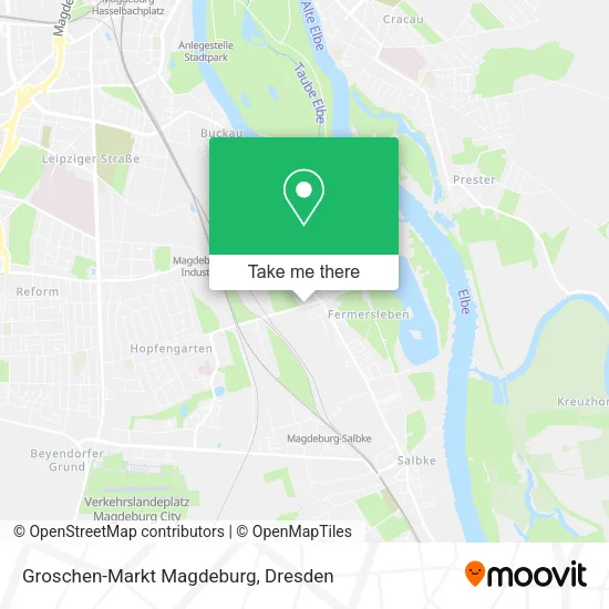 Карта Groschen-Markt Magdeburg