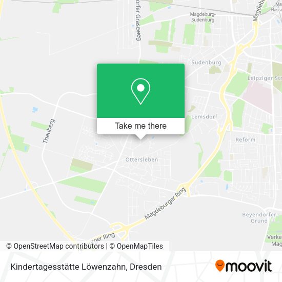 Карта Kindertagesstätte Löwenzahn