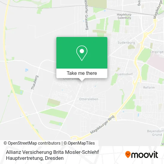 Карта Allianz Versicherung Brita Mosler-Schlehf Hauptvertretung